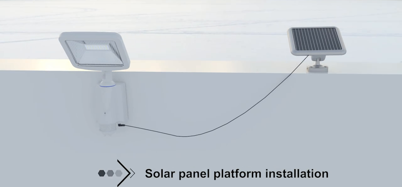 PD-SLL80 (SM) SOLAR LED Прожектор: Екологично и ефективно, за да озари живота ви