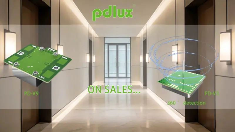 Микровълнови сензори за движение PD-V9 & PD-V3