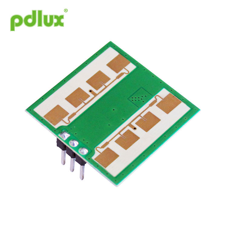 PDLUX PD-V12 24.125GHz Разпознаване на лица Интелигентен мобилен сензор Микровълнов сензорен модул 24G CDM324